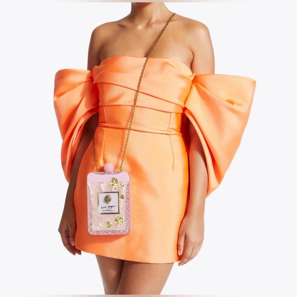 NWT Kurt Geiger London Perfume Clutch in Pink - Picture 2 of 11